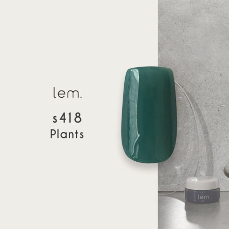 lem. Color gel s418 plants