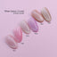 ICE GEL A BLACK White Galaxy Crystal gel 6 color set + magnet