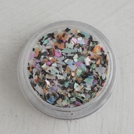 Nail Parfait Shell Flake Tropical Lagoon Mix