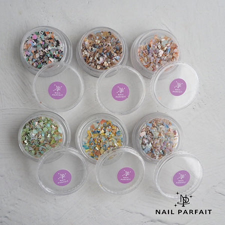 Nail Parfait Shell Flake Tropical Lagoon Mix