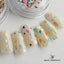 Nail Parfait Shell Flake Baby Blue Mix