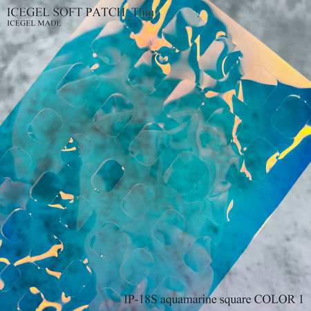 ICE GEL soft patch IP-18 Square (Aquamarine)