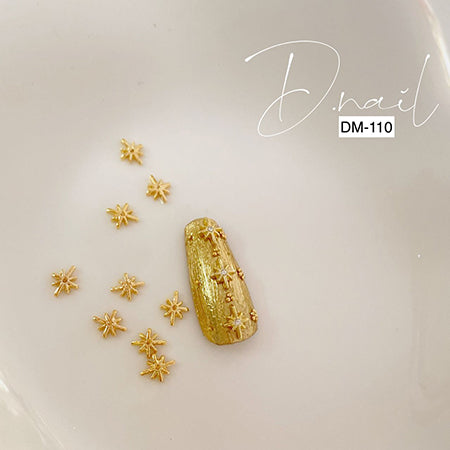 D.nail jewelry bijou parts DM-110 Starflake Gold　