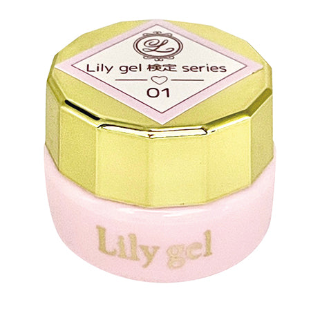 Lily Gel Color Gel Certification Series #01 White 3g