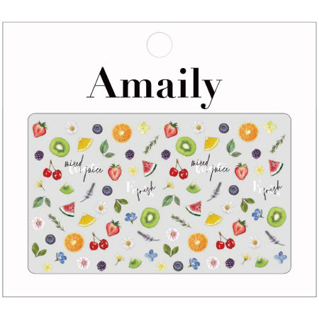 Amaily nail sticker NO. 3-38 Cut fruit