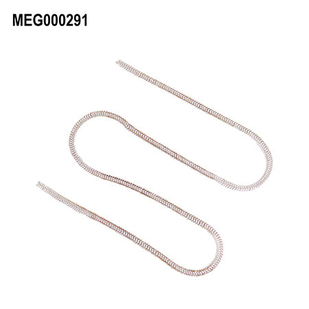 SONAIL×MEG R Basic Series Fake Double Line Wide Bicolor chain MEG000291
