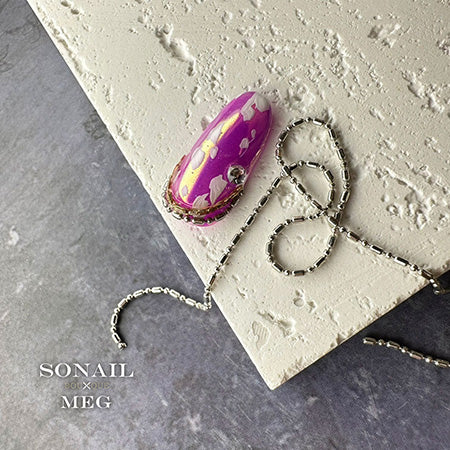 SONAIL×MEG Alternate Stitch Chain Silver MEG000295