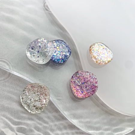 SHAREYDVA Glasschart Clear Beads Wave 1 20P