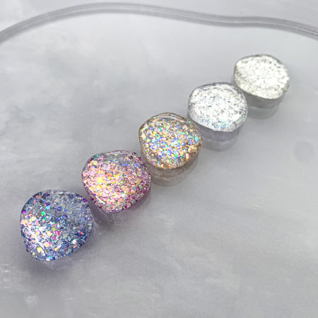 SHAREYDVA Glasschart Clear Beads Wave 1 20P