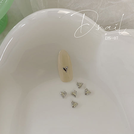D.nail Jewelry Bijou Parts DS-07 Heart 2P