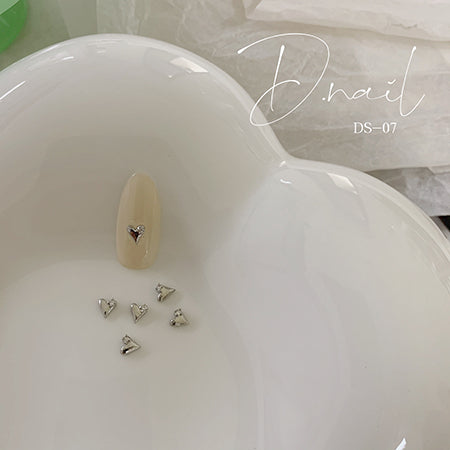 D.nail Jewelry Bijou Parts DS-07 Heart 2P