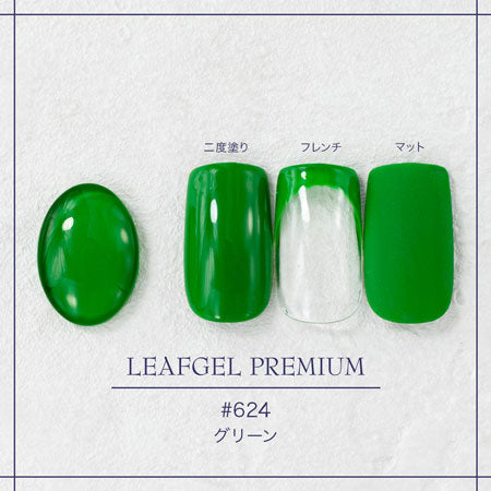 LEAFGEL PREMIUM Color Gel 624 Green 4g