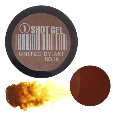 SHAREYDVA ONITEC One Shot Gel No. 18 Cocoa 2g