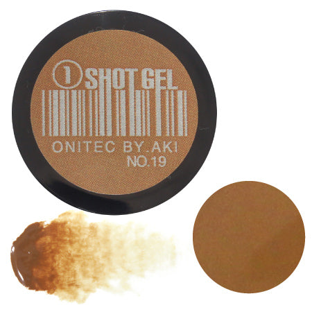 SHAREYDVA ONITEC One Shot Gel No. 19 Caramel 2g