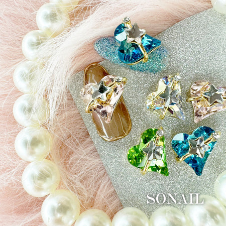 SONAIL Star Heart Assortment A FY001483 4P