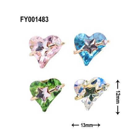 SONAIL Star Heart Assortment A FY001483 4P