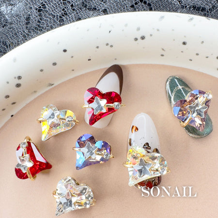 SONAIL Star Heart Assortment B FY001484 4P