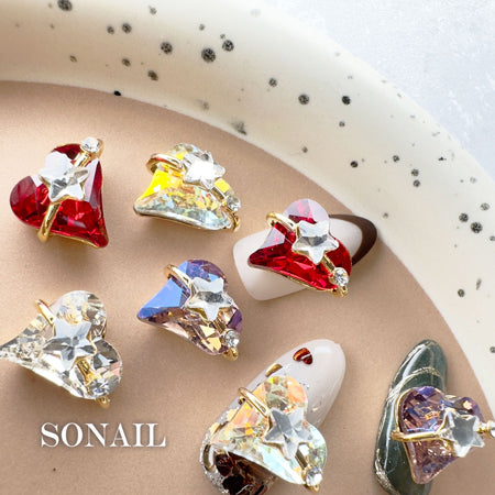 SONAIL Star Heart Assortment B FY001484 4P