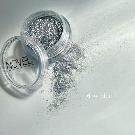 NOVEL ◆Soffy Powder Glitter (Glow Blue) 0.9g