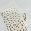 NOVEL ◆Nuance Leopard Sticker (Gold)