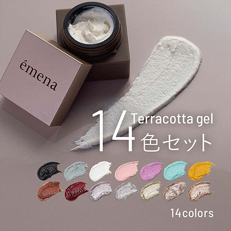 emena Terracotta gel 14色セット emena Terracotta Gel 14 Color Set 4g x 14 colors – TAT CANADA
