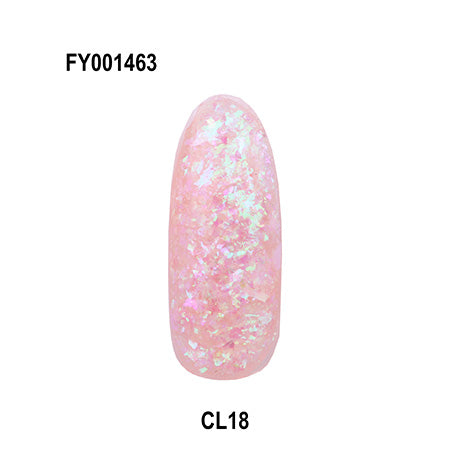 SONAIL×LUXURY Flake Scalp Powder Pink CL18 FY001463 7g