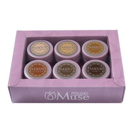 PREGEL Muse Cafe Series PSU-6P-2023G 3g x 6 colors