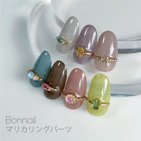 Bonnail Marika Ring Parts Aquamarine 4P