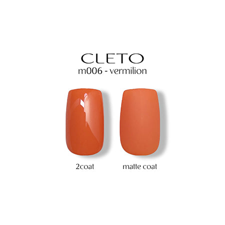 CLETO Color Gel M006 Vermilion 2.7g