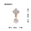 SONAIL×MEG Jewelry Flower Rhinestone Charm 2P