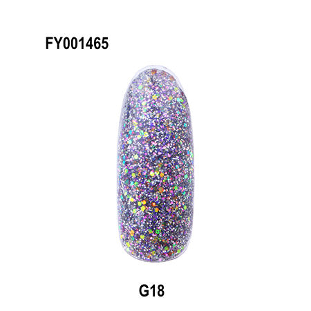 SONAIL×LUXURY Sparkle Scalp Powder Onyx G18 FY001465 7g