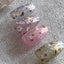 Amaily Nail Sticker No. 1-45 Pressed Flowers (brown)