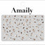 Amaily Nail Sticker No. 1-45 Pressed Flowers (brown)