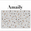Amaily Nail Sticker No. 1-45 Pressed Flowers (brown)
