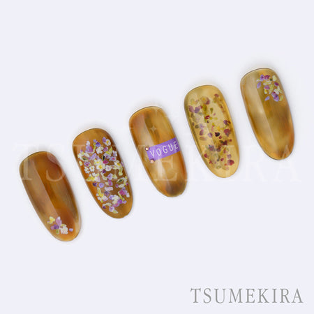 Tsumekira TSUKI Produce Petal Purple