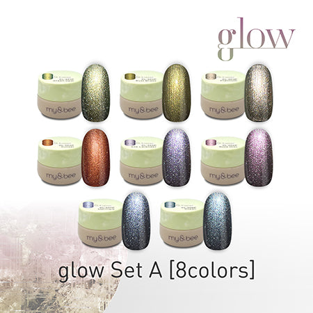 Mybee Color Gel Glow Set A 2.5g x 8 colors