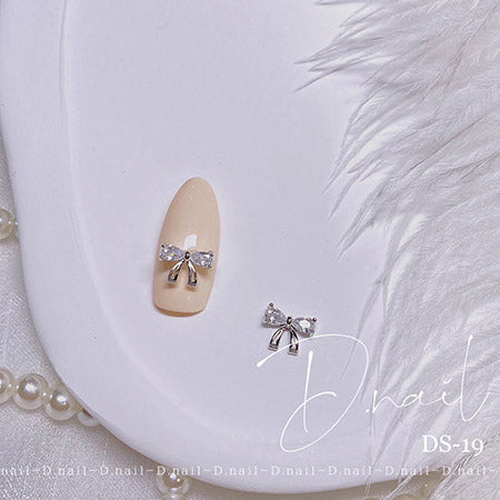 D.nail Jewelry Bijou Parts DS-19 Simple Ribbon 2P