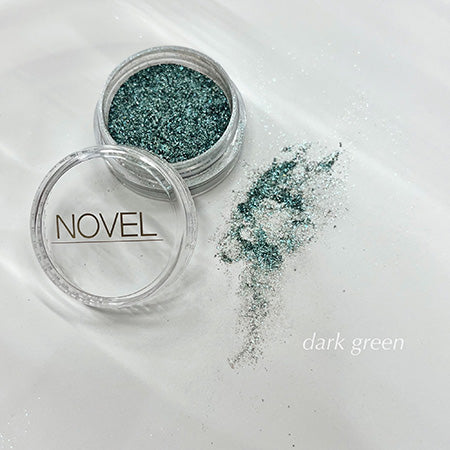 NOVEL ◆Fumus Powder Glitter Dark Green 0.8g