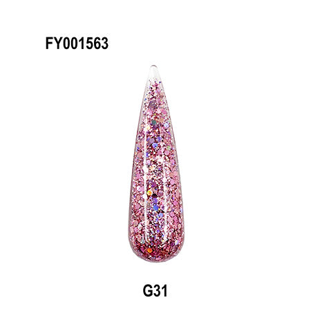 SONAIL×LUXURY Fancy Glitter Scalp Powder Lavender Pink G31 FY001563 7g