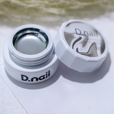 D.nail Art Icing Gel 04 Metallic Silver 3g