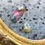 SONAIL Rain Water Drop Crystal Parts Gold FY000402 2P