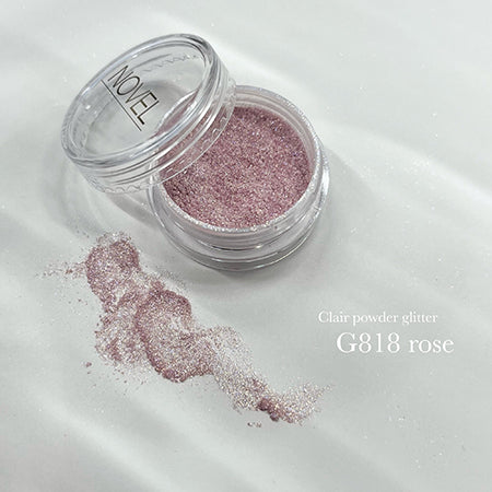 NOVEL ◆G818 Clairpowder Glitter (Rose)