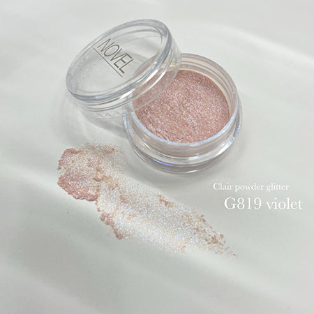 NOVEL ◆G819 Clairpowder Glitter (Violet)