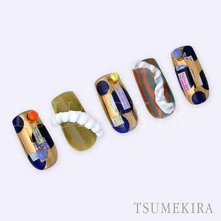 Tsumekira produced by Effrontee Kyoko Miss Journal Colorful