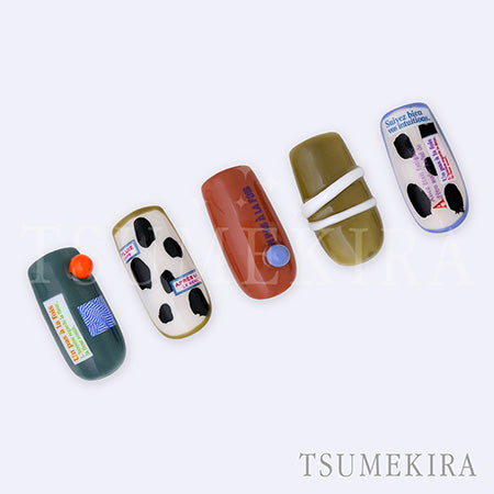 Tsumekira produced by Effrontee Kyoko Miss Journal Colorful