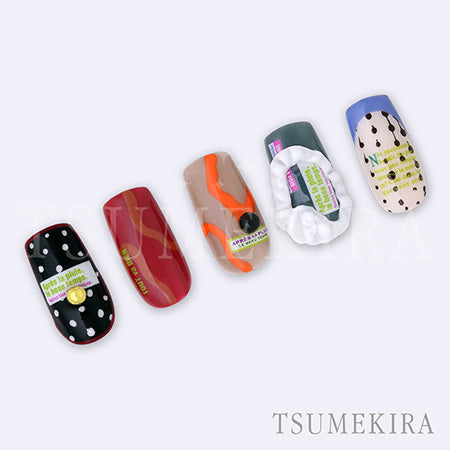 Tsumekira produced by Effrontee Kyoko Miss Journal Colorful