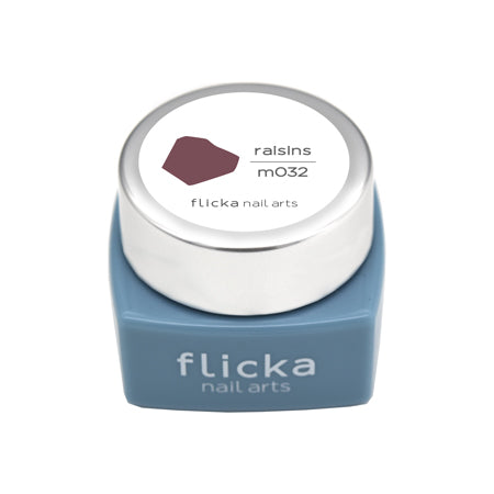 Flicka Nail Arts Color Gel M032 Raisin 3g