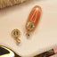 SONAIL Jewel Eye & Clear Stone Charm Gold FY001649 2P