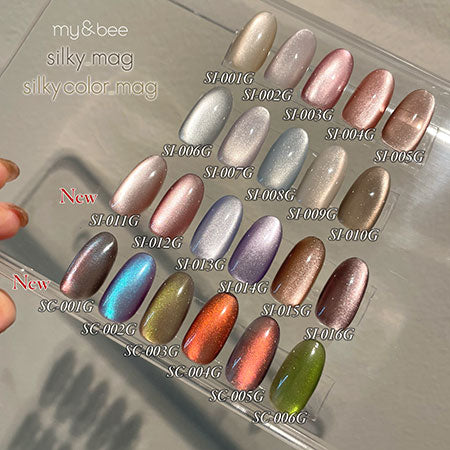 Mybee Silky Mug Set C (011-016) 8ml x 6 colors