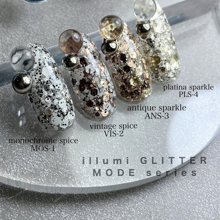 S-Mint illumiGLITTER ANS-3 MONOCHROME SPICE 1g